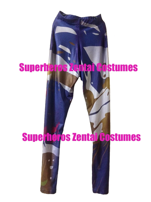 Граффити трассировщик Кожа Косплей зентай Леггинсы 3D принт игровой костюм
