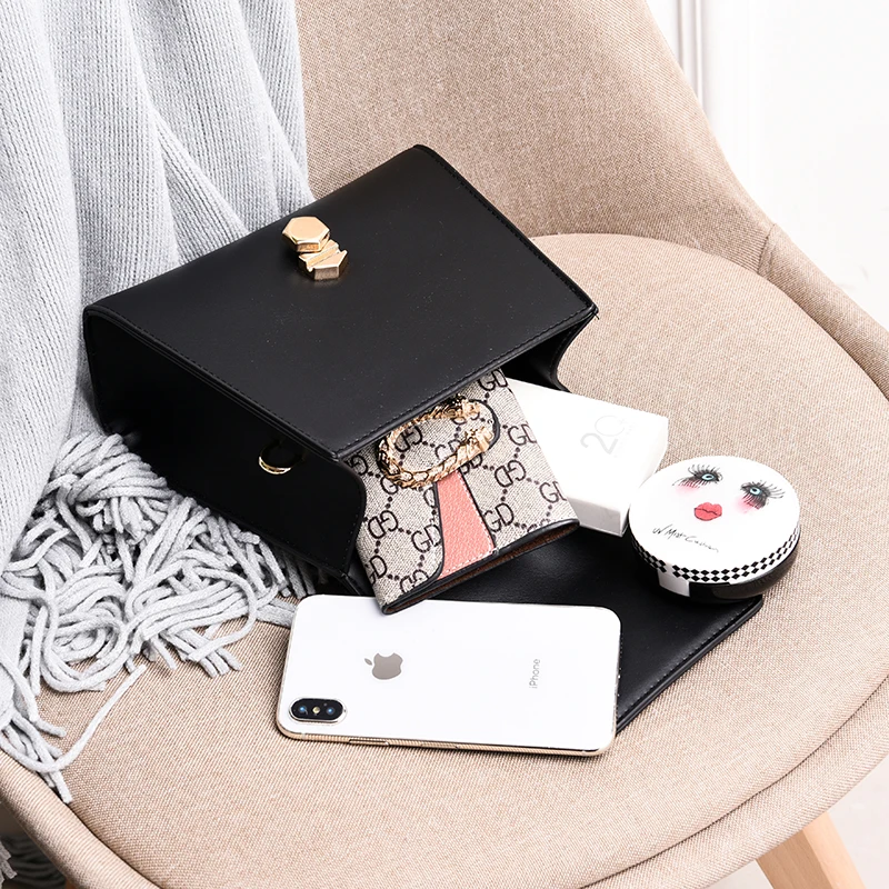 Роскошная сумка из искусственной кожи женские сумки модная маленькая на плечо