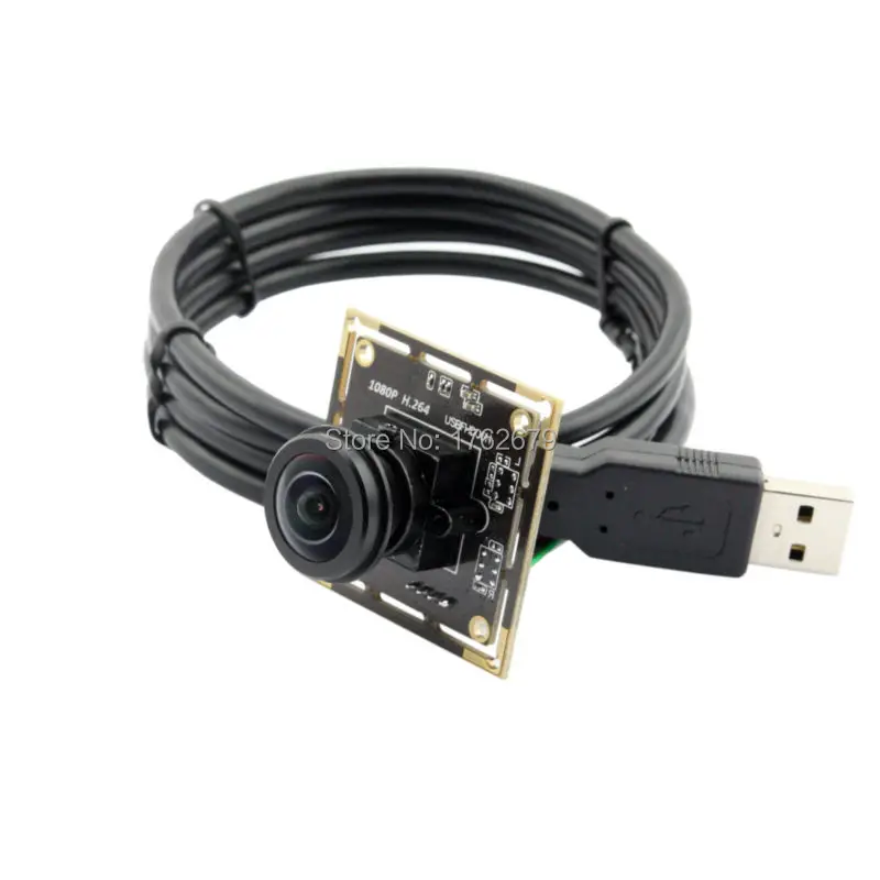 Веб камера с объективом рыбий глаз 1080P 1 56 мм|cable velcro|cable fishcable organizer |