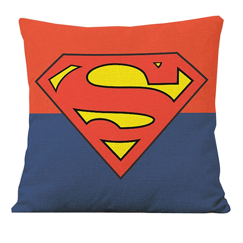 Чехол для подушки с изображением супергероев из мультфильма чехол дома клуба