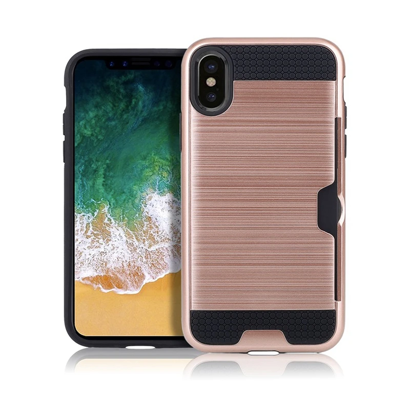 Защитный чехол для телефона с держателем карт Apple новинка iPhone 11Pro Max XR XS 6 6S 7 8 SE 2