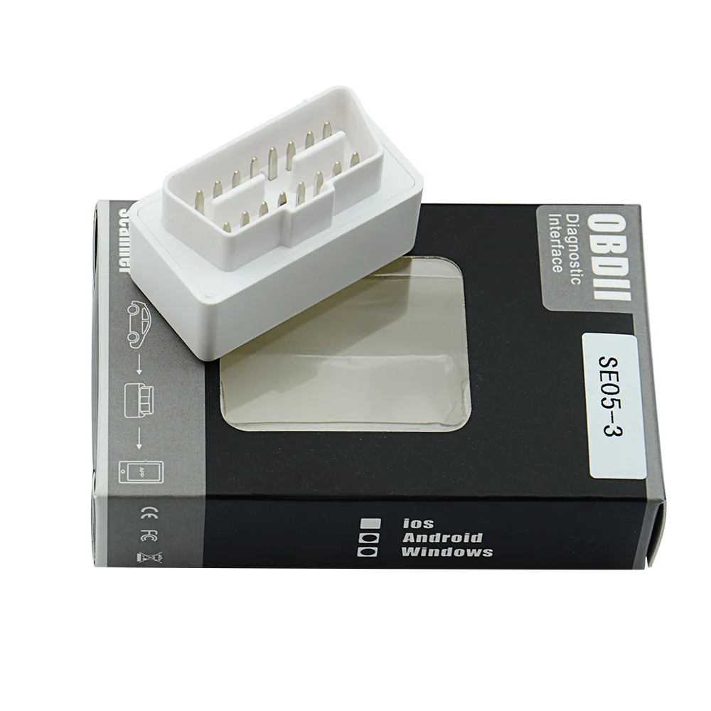 White NO 25K80 Хит! действительно V1.5 Супер Мини ELM327 Bluetooth реальная PIC18F25K80 версия 1,5 OBD2/OBDII для Android автомобильный сканер кода хорошая упаковка - Цвет: White NO 25K80