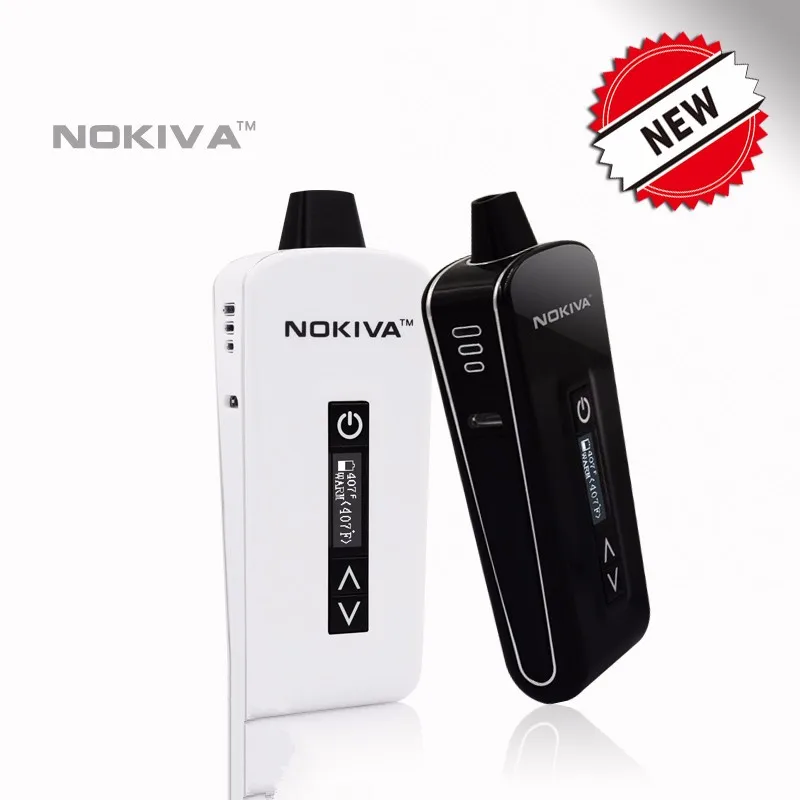 Original Aristech Nokiva e cigarette new dry herb vapor pen starter kit nokiva e cig vaporizer black mamba
