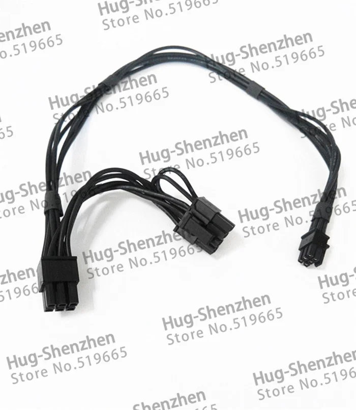 Кабель питания Mini 6Pin для PCI-E и 8Pin (6 + 2) два порта видеографическая карта G5 / Mac Pro |