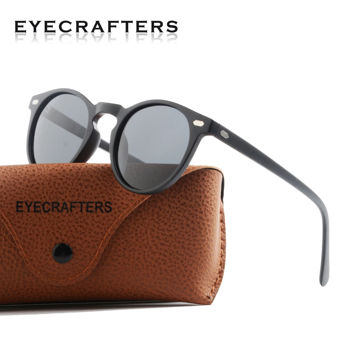 

Brand Designer 2020 New Glasses Polarized Round Mirrored Sunglasses Mens Womens Classic TR90 Sun Glasses Driving Eyewear