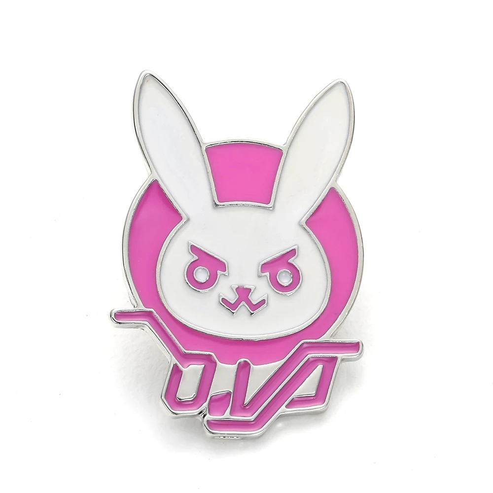 Наручные часы игра Dva кролик Логотип Металлическая Булавка розовый Diva жесткая