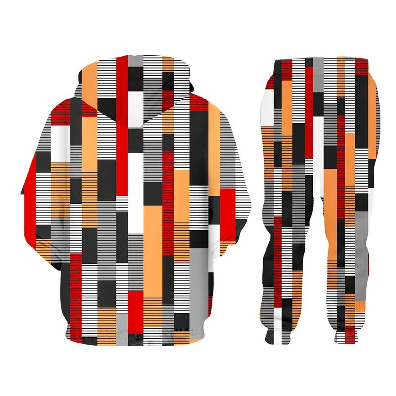 OGKB Новая Мужская/Женская Мужская разноцветная решетка 3D печать настраиваемая