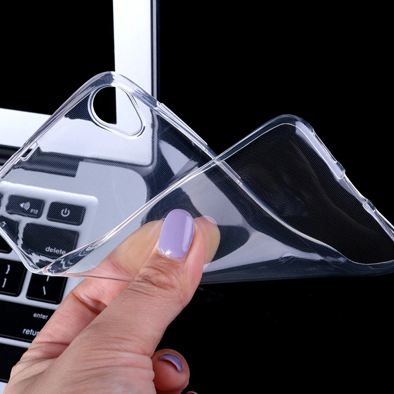 Ультра-тонкий облегающий гель резиновый мягкий силиконовый чехол из ТПУ для Lenovo