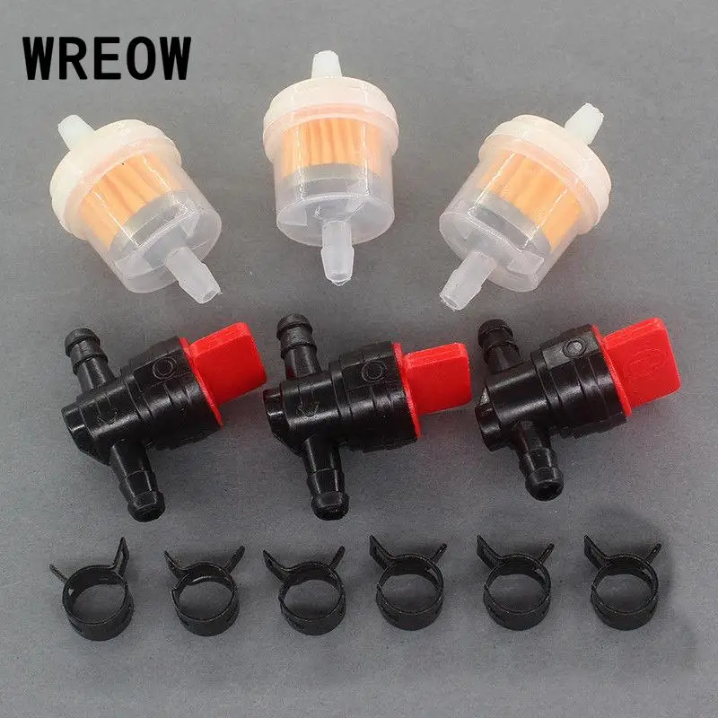 1/4 дюйма сменный инструмент встроенный топливный газовый фильтр запорный клапан