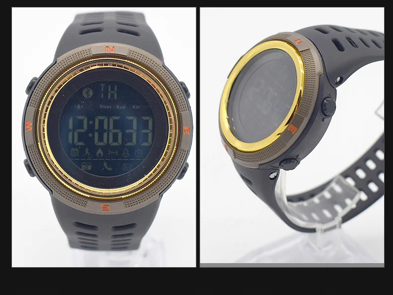 Водонепроницаемые наручные автоматические часы для мужчин digitais Бег мужские