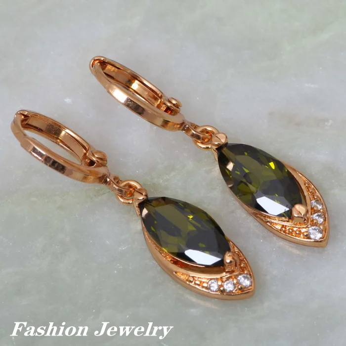 Новый 2021 Glam Luxe таинственный желтого золота кулон из перидота/кольцо/серьги