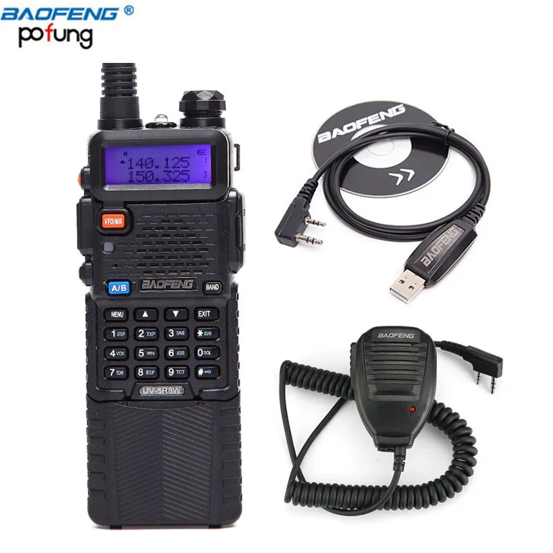 Baofeng UV-5R8W Tri-Power 1 Вт/4 Вт/8 Вт Портативное двухстороннее радио 10 км рация BAOFENG