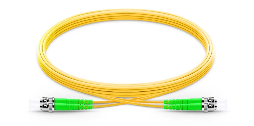 FirstFiber 3 м ST APC к G657A 2-жильный дуплексный волоконный соединительный кабель