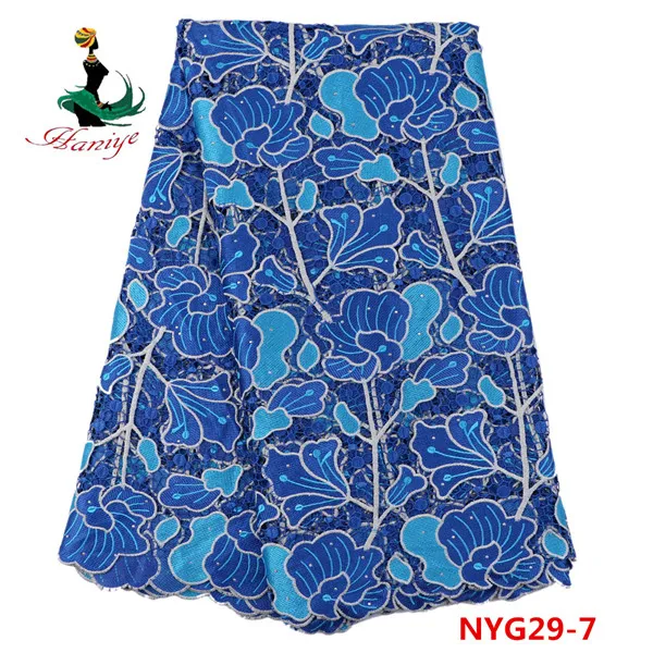 African Laces Fabrics With Stones 2016 Embroidered Guipure Lace Fabric High Quality For Party | Дом и сад