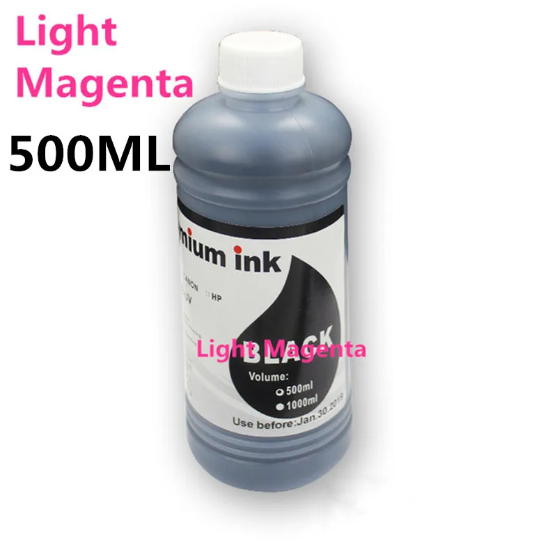 LM Совместимость для hp Designjet T610 T620 T770 T790 T1100 T1120 T1200 T1300 T2300 500 510 800 Z2100 чернила для заправки комплект 500 мл - Цвет: LM