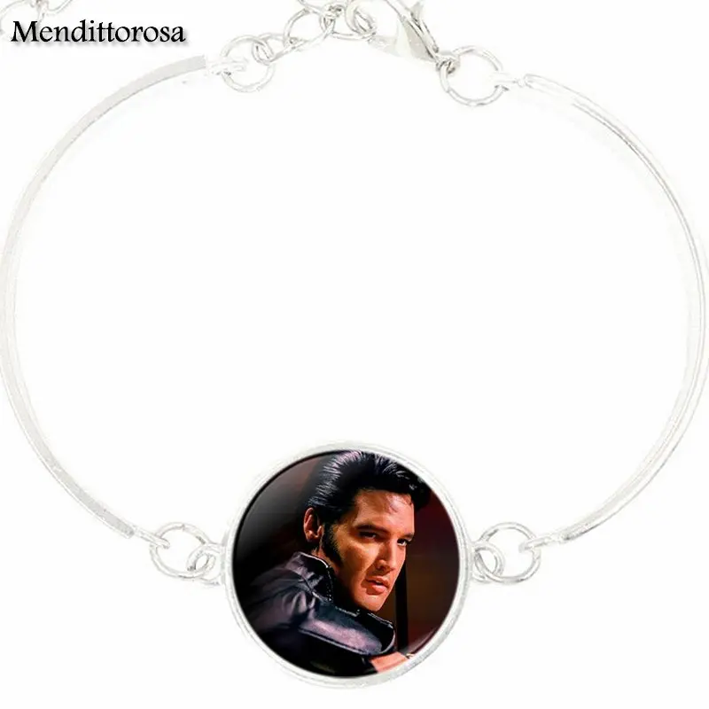 EJ глазурь для рождественского подарка Elvis Presley винтажный Модный стеклянный