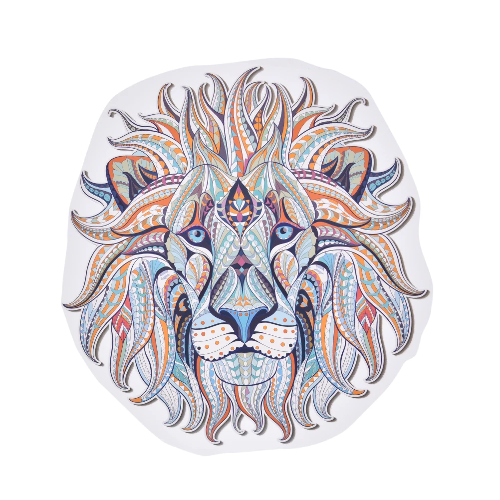 Заплатки льва утюжок на заплатках для одежды A-level моющиеся DIY украшения футболки