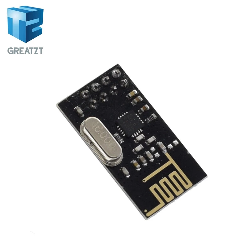 NRF24L01 1 шт. GREATZT NRF24L01+ модуль беспроводной передачи данных 2,4G/обновленная версия NRF24L01 - Цвет: NRF24L01