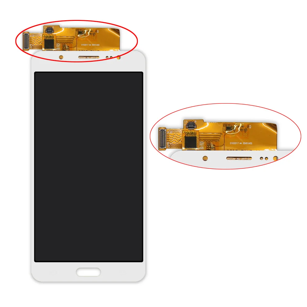 Запчасти для LCDs Samsung Galaxy J7 2016 j710 J710F J710M J710H J710FN ЖК-дисплей дигитайзер сборка