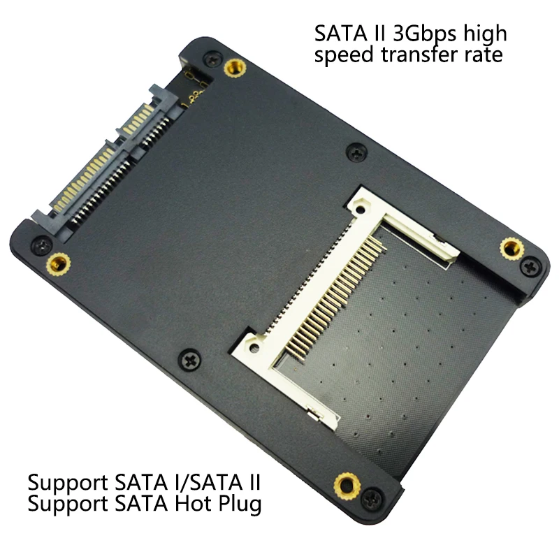 Цена по прейскуранту завода 2017 CF в Sata конвертер Compact Flash Merory карта до 2 5 SATA 22Pin|sata