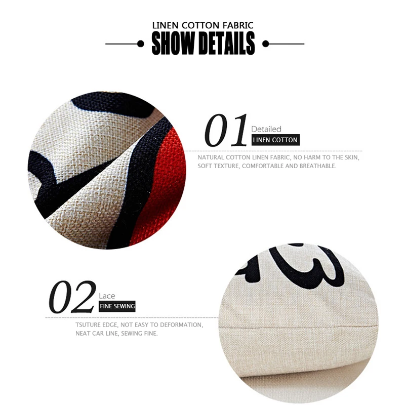 Sweetenlife декоративные наволочки 50*50 Nordic Стильный чехол для подушки геометрический