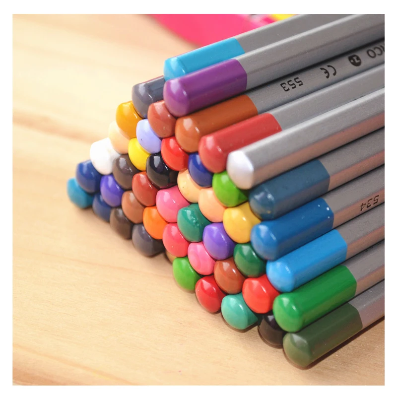 MARCO 7100 деревянные цветные карандаши Prismacolor 72 коробка с маслом профессиональные