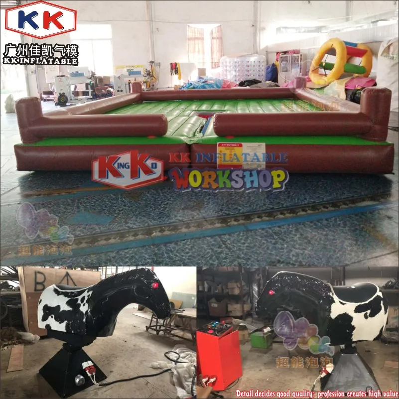 Детская уличная игровая площадка red eyes rodeo bull pad ride цена на аренду механические