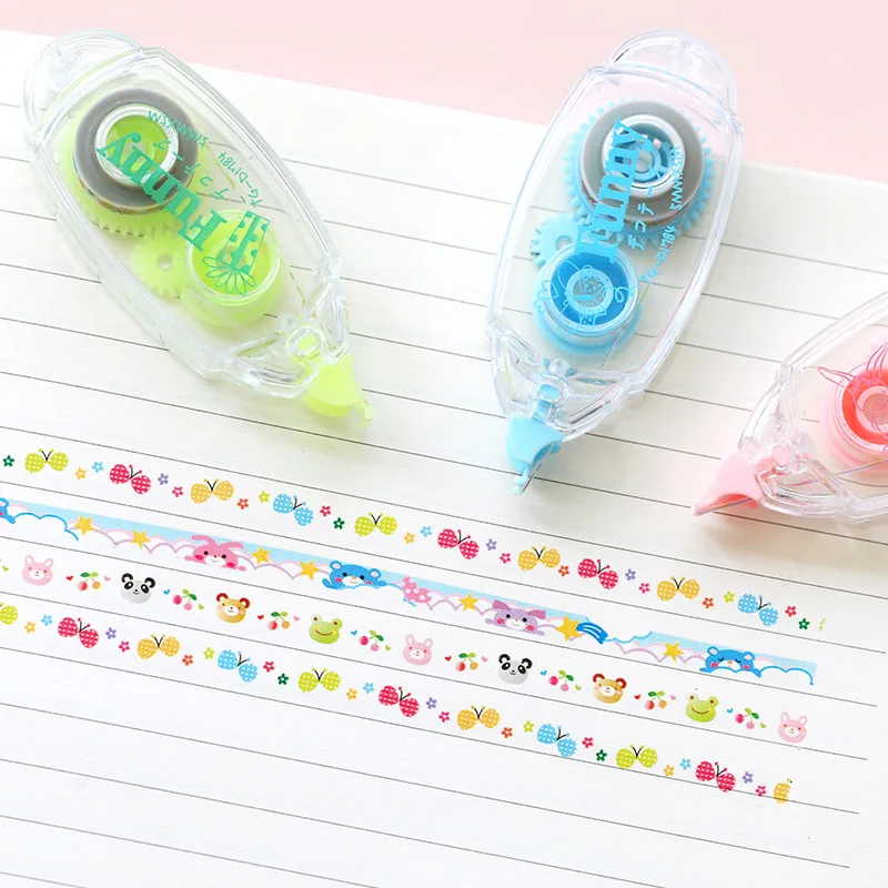 5 м Cosas Kawaii пресс стиль Diy цветы коррекция лента для декора детский подарок