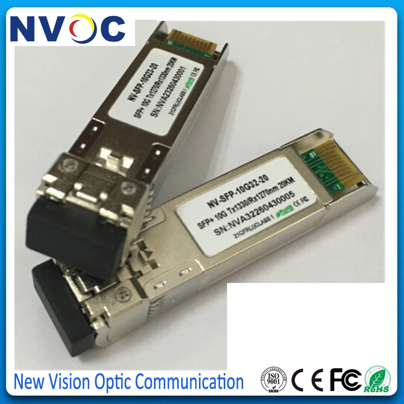 WDM технология LR модуль 10G 1270 нм/1330 нм 20 км DDM BiDi SFP + LC | Мобильные телефоны и