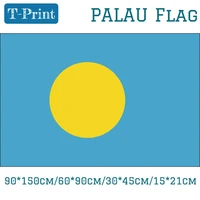 palau flag 90150cm6090cm 1521cm