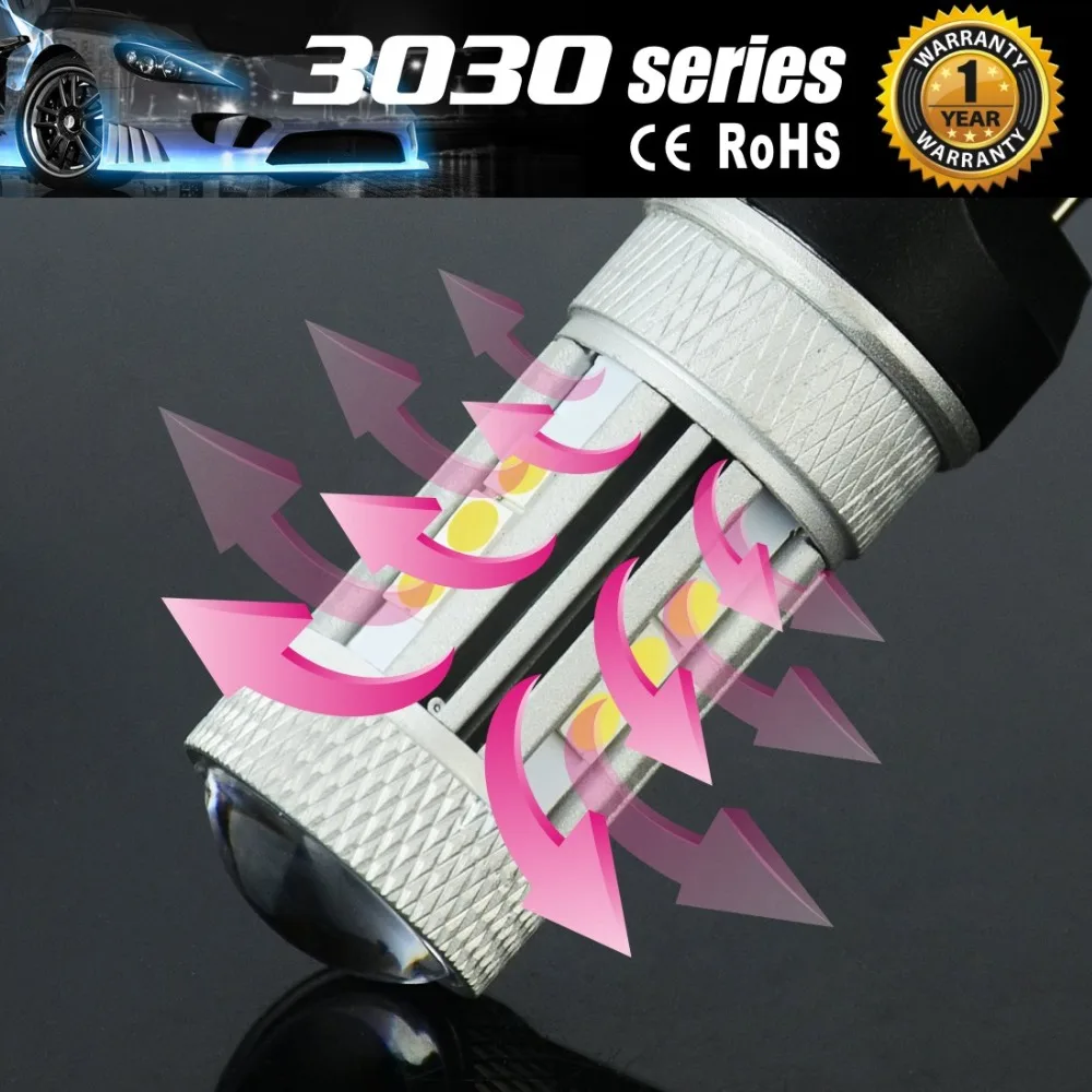 2 xExtremely яркий 1400Lm T20 W21/5 Вт 7443 7444 светодио дный лампочки 3030 13EX для автомобилей марки