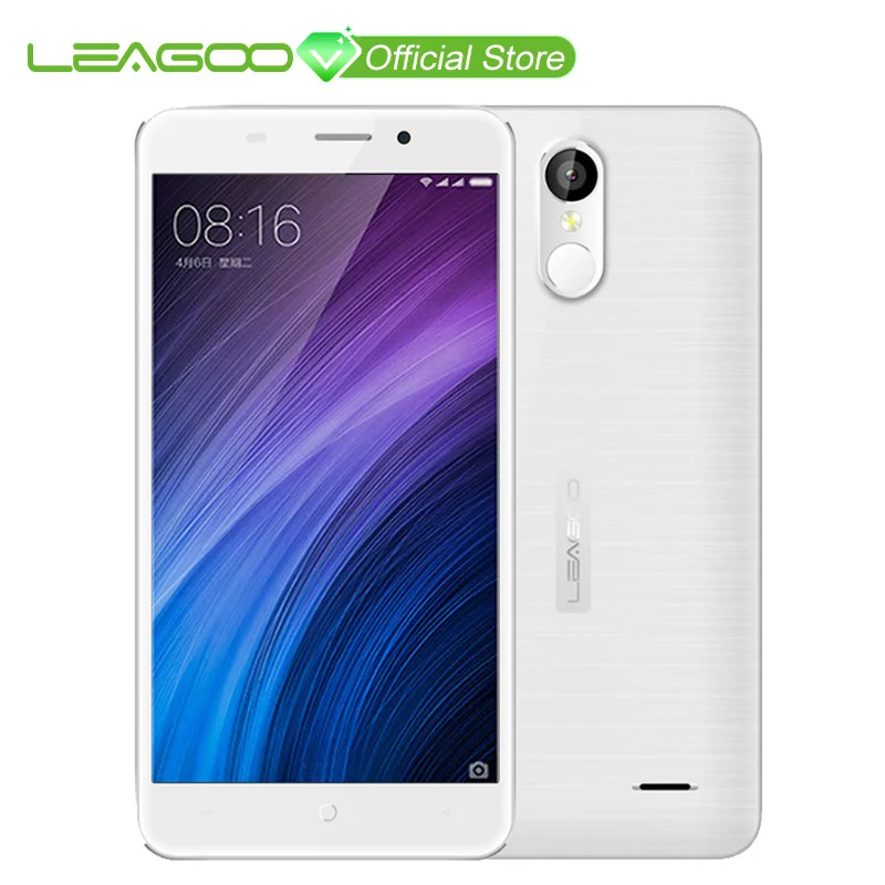 Смартфон с отпечатком пальца Leagoo M5 Plus 5 5-дюймовым экраном 1280x720 пикселей