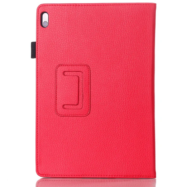 Red Чехол для lenovo Idea Tab A10-70 A7600 A7600-h/A7600-f, кожаный защитный чехол для планшета A7600 10,1 дюйма - Цвет: Red