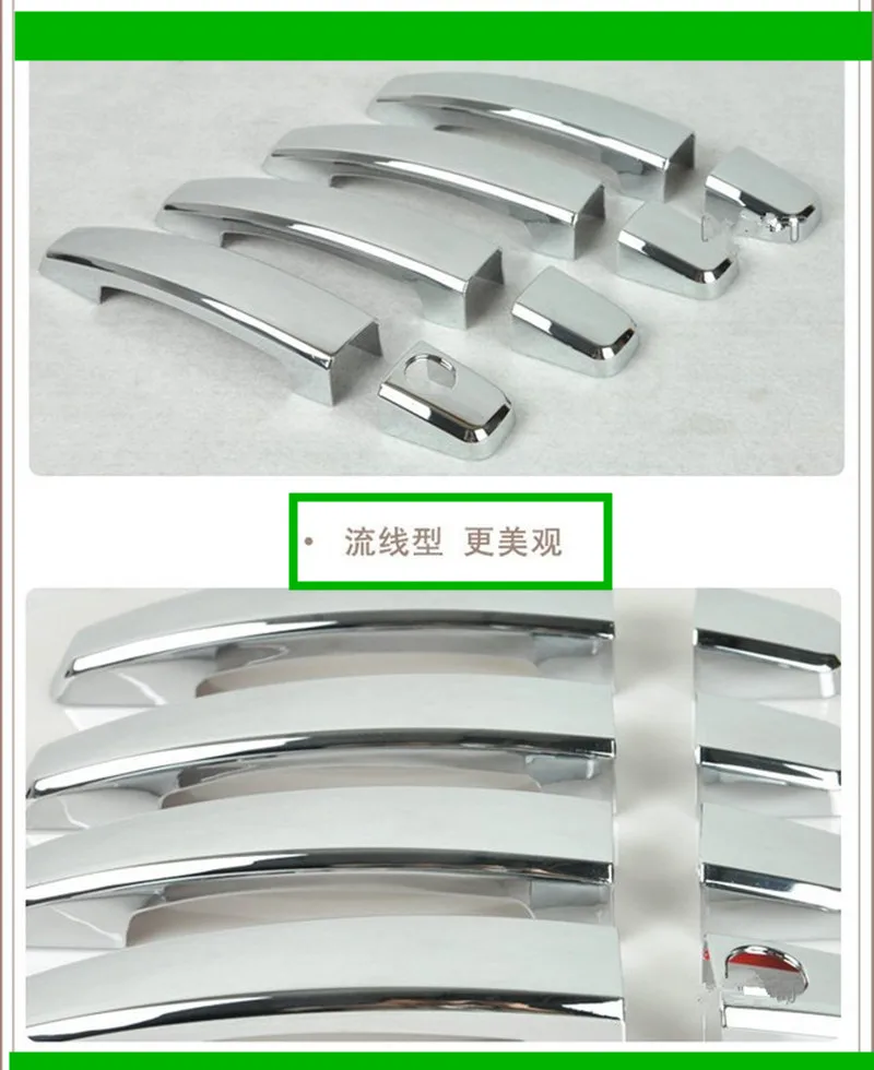 ABS chromed front car door operating handle cover accessories for Chevrolet Chevy Cruze hatchback Sedan 2010 2011 2012 2013 | Автомобили и