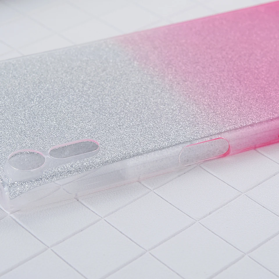 Сумерки Радуга Блеск 2 в 1 ТПУ чехол для sony XZ Z5 C5 C6 Xperia X XA XA1 XA2 XP ультра XR XC XZ1 XZ2