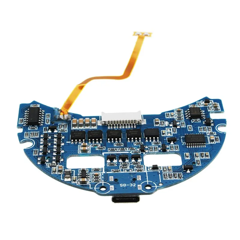 Универсальный DIY 9 В 1-2A Тип C порт беспроводной зарядки PCBA три катушки заряда платы зарядки приемник адаптер для samsung S8