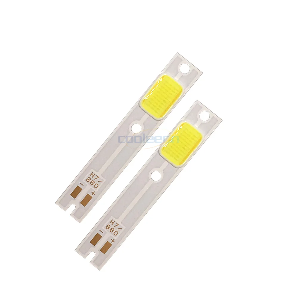 10 шт./лот H1 H7 COB LED Light H4 Hi Lo Beam C6 автомобильная лампа источник освещения H3 9005 9006