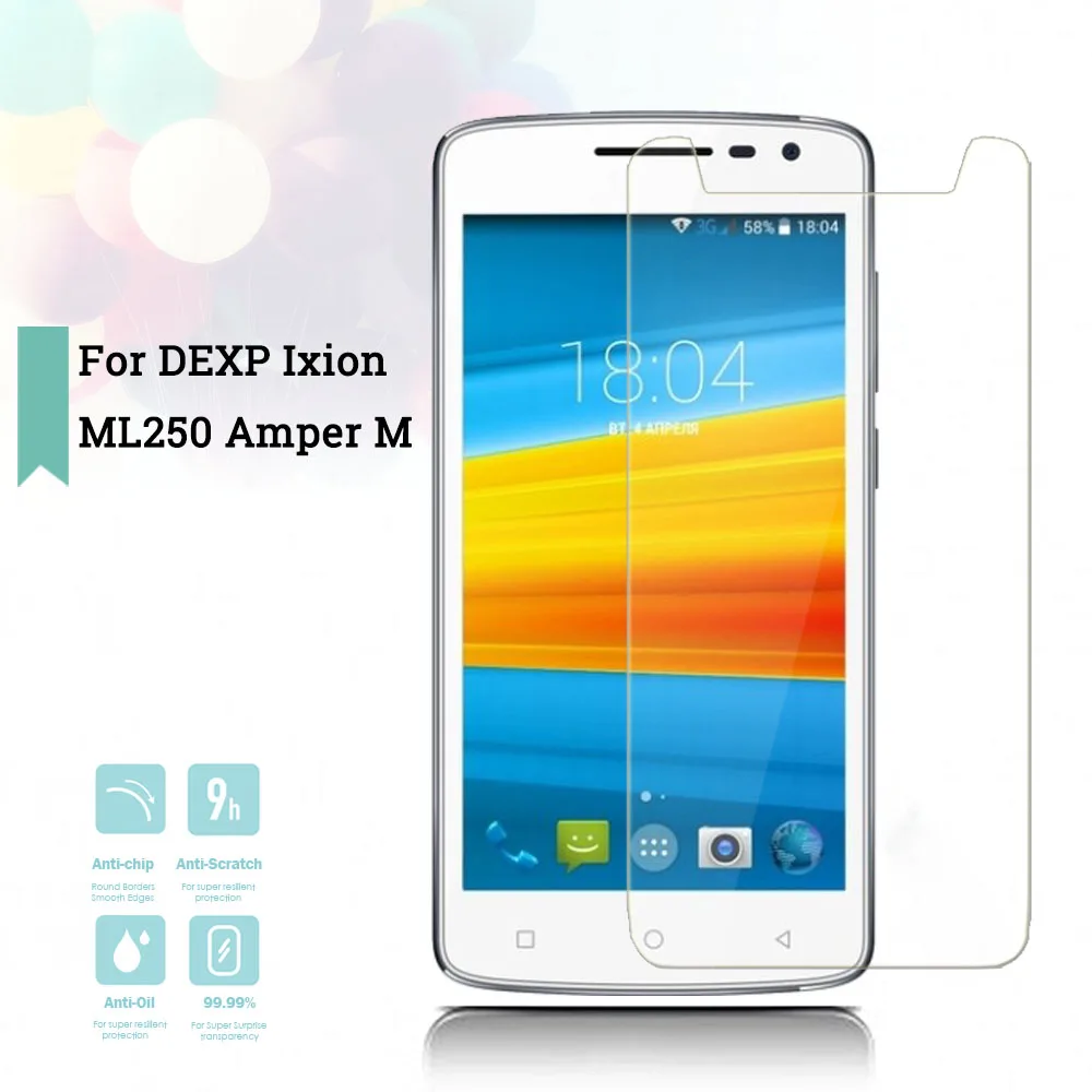 2.5D 0 26 мм ультра закаленное стекло для DEXP Ixion ML250 Amper M усиленная Защитная пленка
