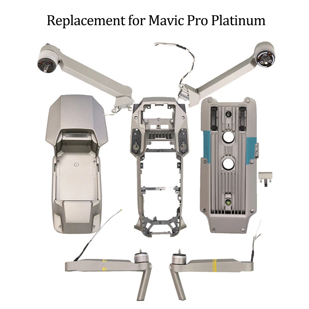 Оригинальный верхний средний Нижний Корпус Корпуса для DJI Mavic Pro Platinum двигатель