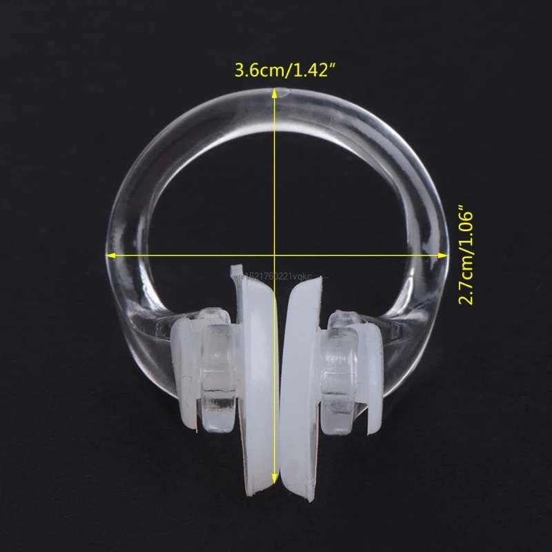 3pcs Silica Gel Swimming Watertight Nose Clip Swim Fitness Pool PC Nasal Splint