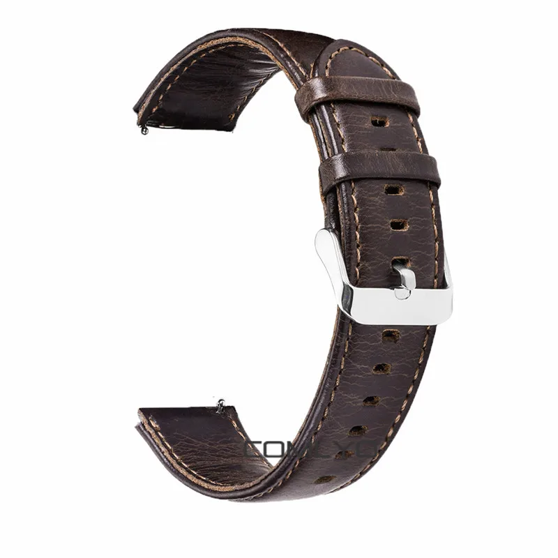 20 мм смарт часы полосы для Xiaomi Huami Amazfit бит Bip Lite кожаный ремешок пятна Браслет замена ремень