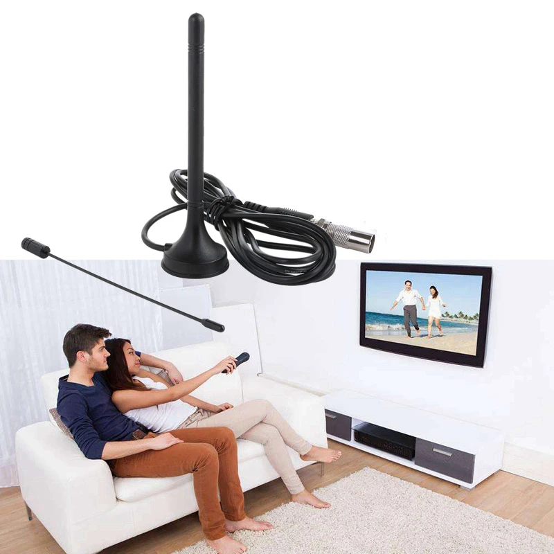 Телевизионная антенна DVB-T Freeview HD TV 25 дБ комнатная цифровая воздушный усилитель