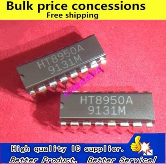 

Freeshipping 10pcs/50pcs/100pcs HT8950A HT8950 DIP-16 The integrated circuit