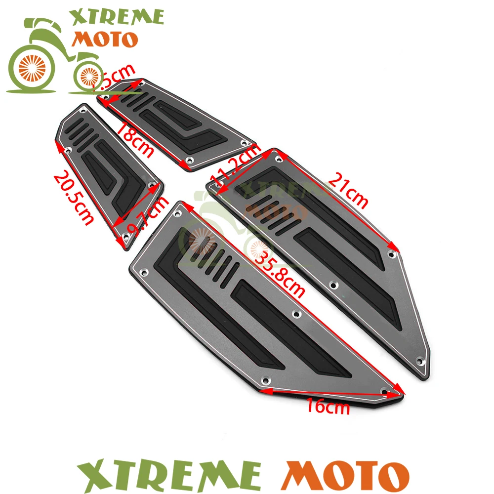 4 шт. передние и задние подножки для мотоцикла Yamaha TMAX T max 530 2012 2015|motorcycle footboards|foot