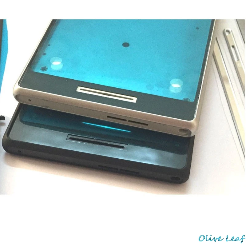 Передняя Лицевая панель для sony Xperia M2 D2303 D2305 передняя корпуса рамка ЖК панели