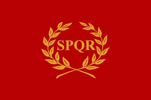 H Ионин 90*150 см SPQR Римская империя Сенат и люди Рима флаг - Цвет: H
