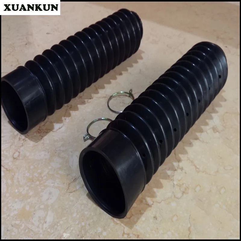 XUANKUNN Cafe Racer Ретро мотоциклетный амортизатор передняя вилка пылезащитный чехол