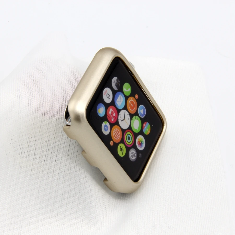 Роскошный Жесткий чехол из поликарбоната для Apple Watch 4, 5, 40 мм, 44 мм, серия 3, 2, 1, 42 мм, 38 мм, защитный чехол-бампер для iWatch Band Shell