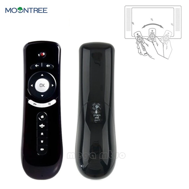 T2 пульт дистанционного управления Fly Air Mouse 2 4 GHz беспроводной 3D Gyro Motion Stick Sense Game PC