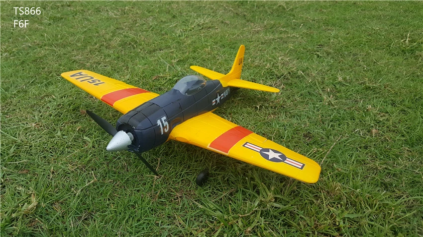 RC самолет P47 P51 F6F RTF приводимого в движение с помощью электропривода 500 мм размах